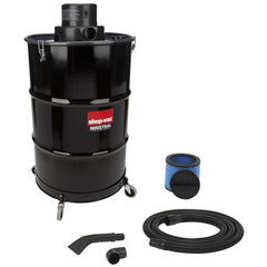 Wet/Dry Vacuum: Electric, 55 gal, 3 hp, 12 A Standard, Steel Tank, Cord Included