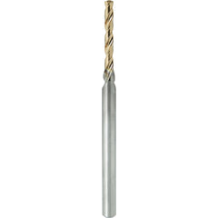 Micro Drill Bit: 2.50 mm Dia, (0.0984"), 139 deg, Solid Carbide