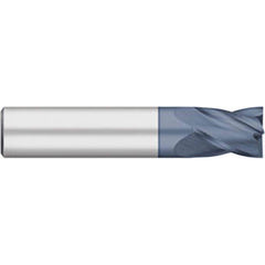 Square End Mill: 1/32" Dia, 1/16" LOC, 4 Flute, Solid Carbide