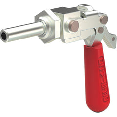 Standard Straight-Line Action Clamps; Load Capacity (N): 1330.00; Load Capacity: 1330; Plunger Travel (Decimal Inch): 1.5000; Plunger Travel: 1.5 in; Plunger Shape: Round