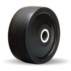 Rubber Caster Wheel: 5" Dia, 2" Wide