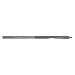 Half-Round & Spade Drill Bits; Drill Bit Size: 0.2380 in; Drill Point Angle: 34; Shank Diameter: 0.2380; Overall Length: 4.00