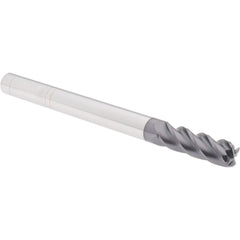 Corner Radius End Mill: 1/2" Dia, 1-1/2" LOC, 0.0600" Radius, 4 Flute, Solid Carbide