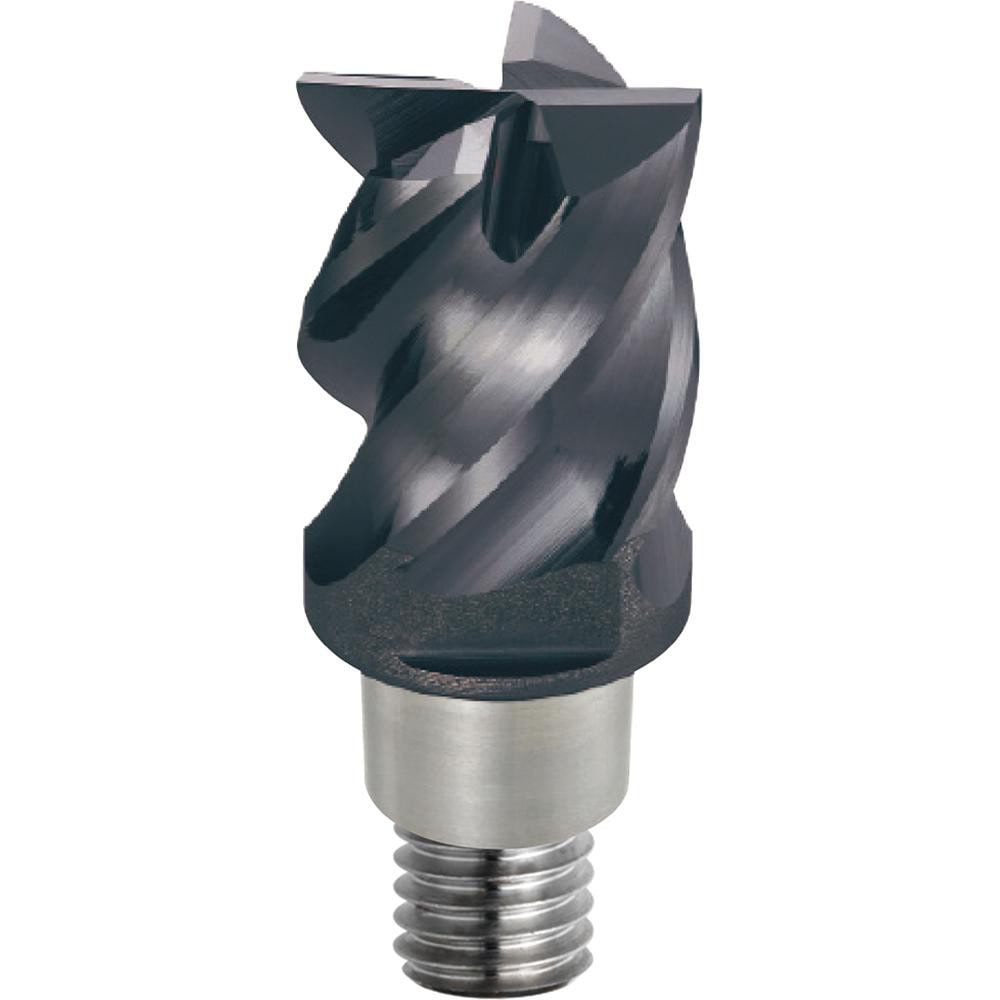 Square End Mill Heads; Mill Diameter (Decimal Inch): 1.0000; Connection Type: iMX25; Overall Length (Inch): 1-1/2