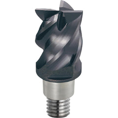 Square End Mill Heads; Mill Diameter (Decimal Inch): 0.5000; Length of Cut (Inch): 1/2; Connection Type: iMX12; Overall Length (Decimal Inch): 0.7890