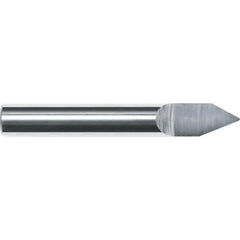 Engraving Cutters; Cutter Diameter (Inch): 1/8; Cutter Diameter (Decimal Inch): 0.1250; Point Shape: Tip Radius; Shank Diameter (Decimal Inch): 0.1250; Shank Diameter (Inch): 1/8