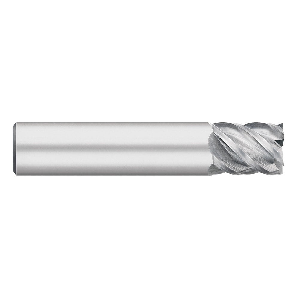 Square End Mill: 5/16" Dia, 1/2" LOC, 5 Flute, Solid Carbide