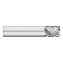 Square End Mill: 5/16" Dia, 1/2" LOC, 5 Flute, Solid Carbide