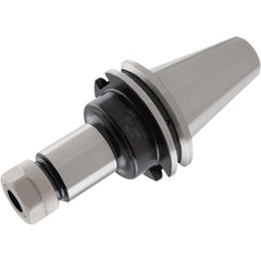 Collet Chuck: 0.0790 to 0.7870" Capacity, Full Grip Collet, 1.9685" Shank Dia, Taper Shank, Dual Contact