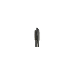 Spiral Point Tap: 1/4-20 UNC, 3 Flutes, Plug Chamfer, 2B Class of Fit, HSS, Bright/Uncoated Coated