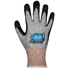 Cut, Puncture & Abrasion-Resistant Gloves: Superior Glove Works STAGPN, Size Small, ANSI Cut A5, ANSI Puncture 5, Micropore Nitrile, Engineered Yarn