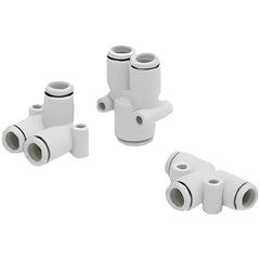 Push-to-Connect Push-to-Connect Fitting: Plug-In Y, 10.00 mm OD