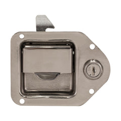 Latches; Latch Type: Paddle Latch; Material: Stainless Steel; Width (Inch): 3-1/4; Height (Inch): 4.38; Height (mm): 111.252; Overall Length (mm): 77.72