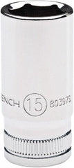 Intermediate  Hand Socket: 3/8" Drive, 12.00 mm Socket, 6-Point