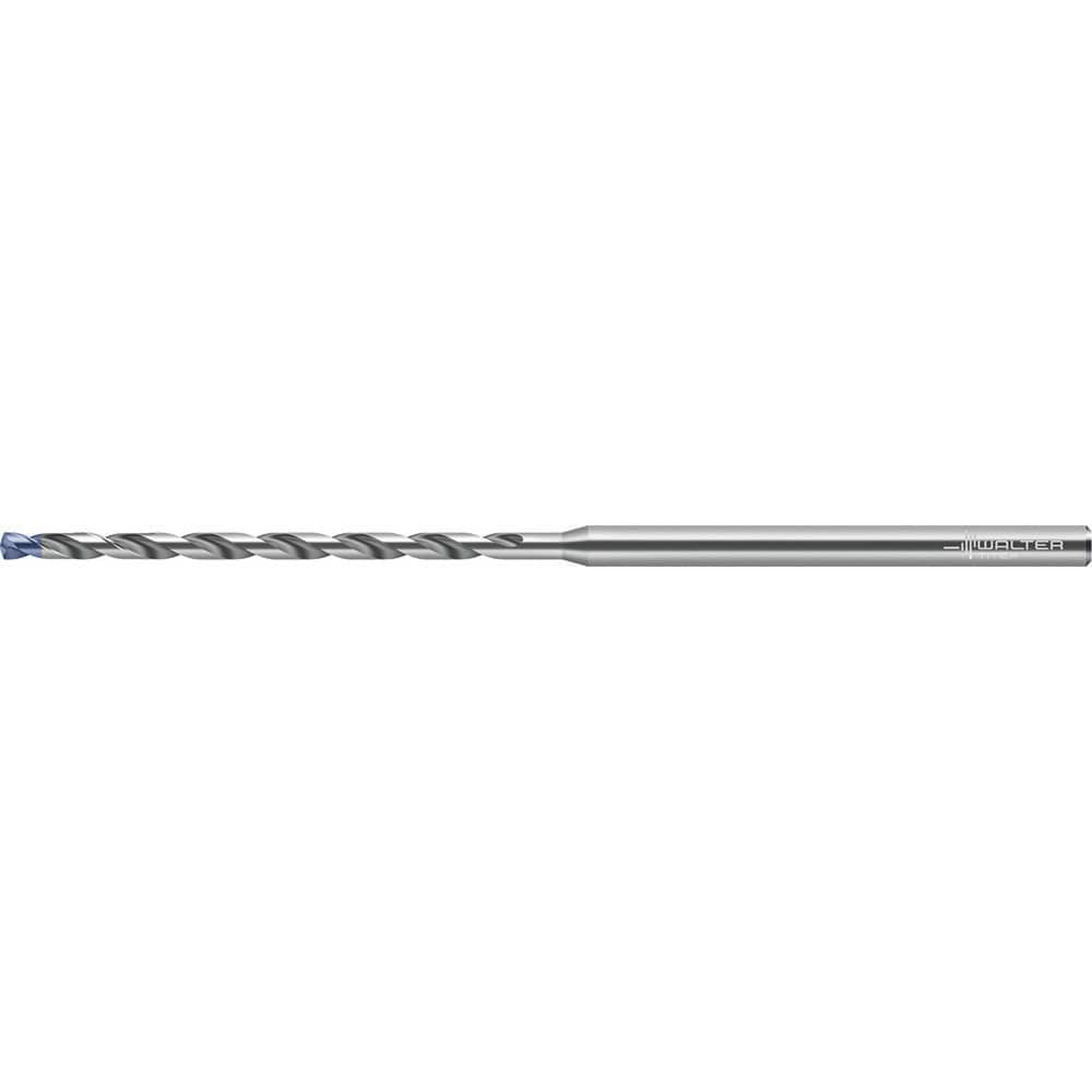 Micro Drill Bit: 2.60 mm Dia, (0.1024"), 140 deg, Solid Carbide