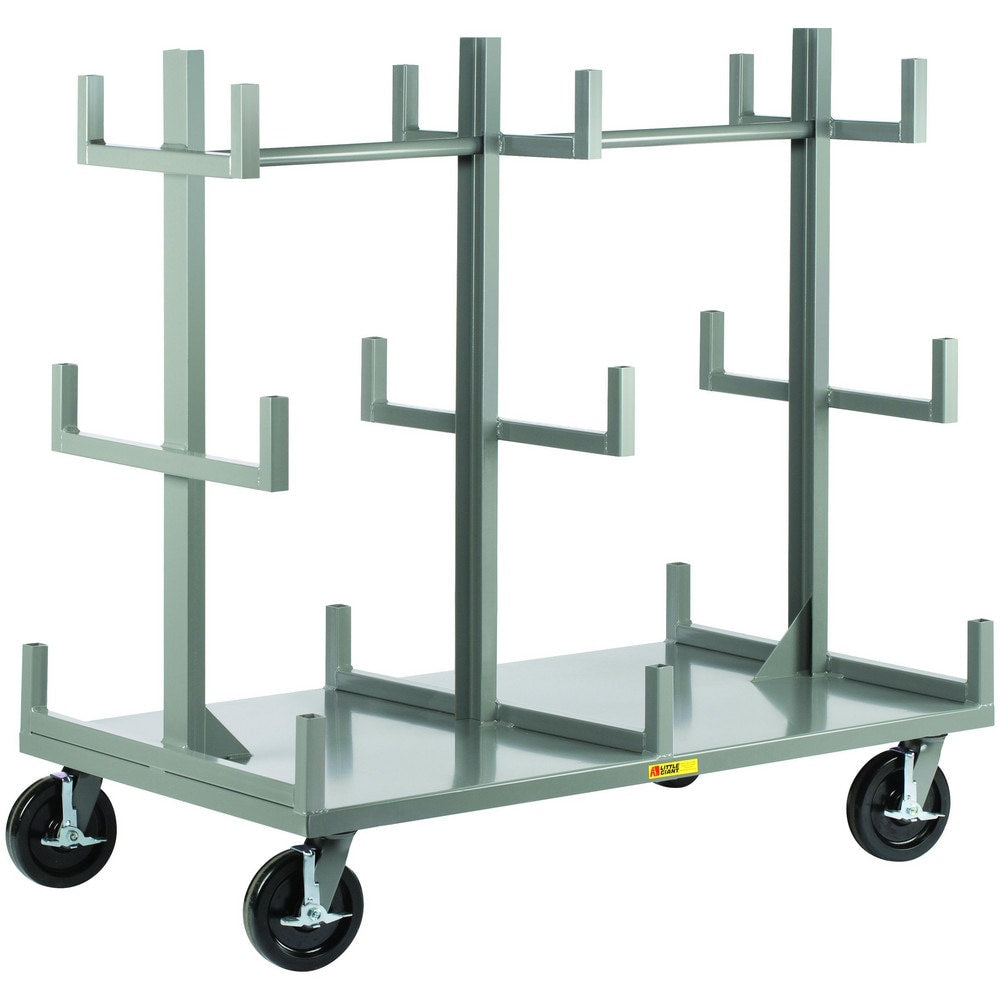 Bar, Panel & Platform Trucks; Truck Type: Bar Rack Truck; Load Capacity: 5000 Lb; Platform Profile: Flushed; Platform Style: Solid