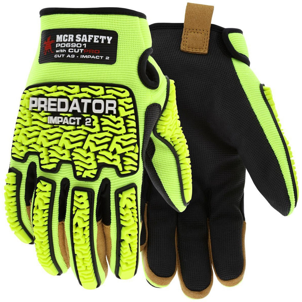 Cut, Puncture & Abrasion-Resistant Gloves: Predator PD6901, Size 3X-Large, ANSI Cut A9, ANSI Puncture 3, MaxGrid, MaxGrid