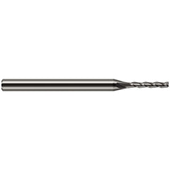 Square End Mill: 9/64" Dia, 7/8" LOC, 4 Flute, Solid Carbide