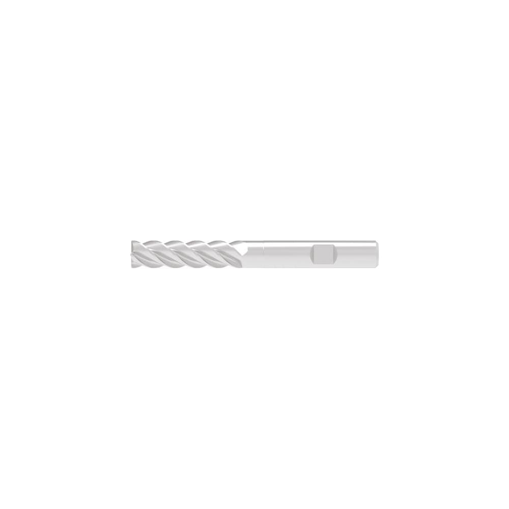 Corner Radius End Mill: 20.00 mm Dia, 80.00 mm LOC, 0.30 mm Radius, 5 Flute, Solid Carbide