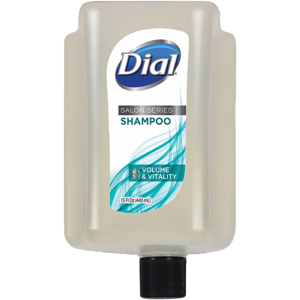 Shampoo & Body Wash; Product Type: Hair & Body Shampoo; Form: Liquid; Container Type: Bottle; Container Size: 15 oz; Scent: Floral; Dispenser Compatibility: Dial Professional Versa Dispenser 34037; Features: Infused with moisturizing agents to help nouri