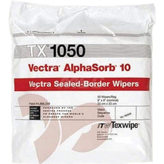 Clean Room Wipes: Dry, 100 Sheet/Pack