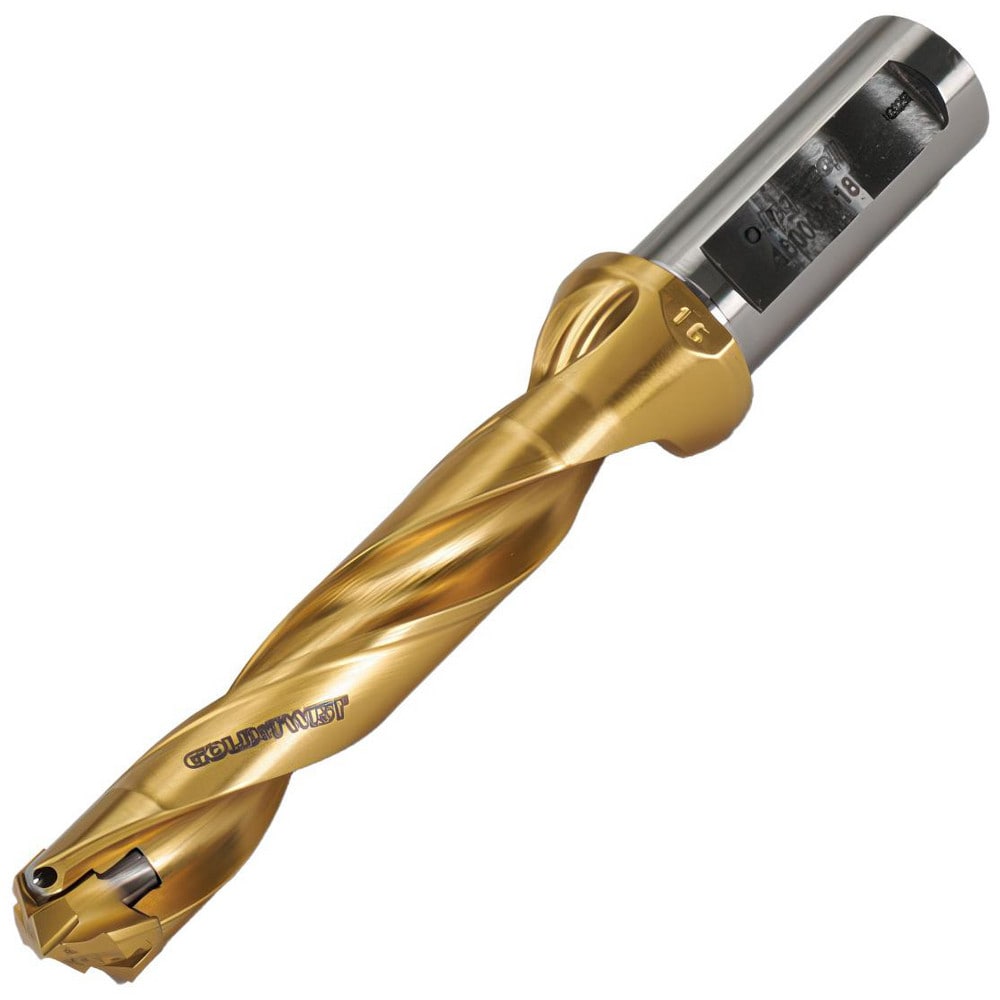 Replaceable-Tip Carbide Drill