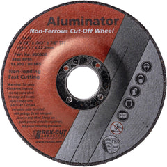 Cutoff Wheel: Type 27, 4-1/2" Dia, Aluminum Oxide