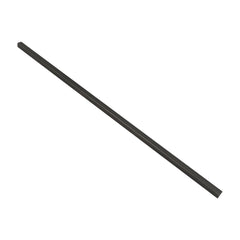 Key Stock; Key Stock Type: Undersized; Material: Carbon Steel; Width (Inch): 1/2; Height (Inch): 3/8; Finish: Plain; Length (Inch): 12