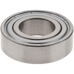 Deep Groove Ball Bearing: 35 mm OD, 0.3937" Wide, Double Shield