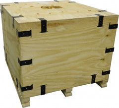 Bulk Storage Container: Collapsible Wood Crate