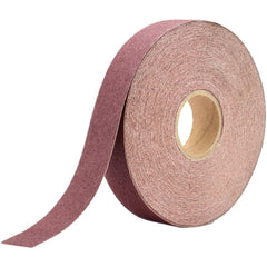 Shop Roll:  1-1/2" Wide,  50.00 Yd Long,  220 Grit,  Aluminum Oxide