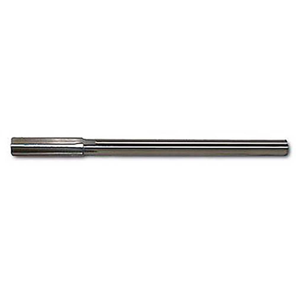 Chucking Reamer: 0.2455" Dia, 6" OAL, 1-1/2" Flute Length, Straight-Cylindrical Shank, HSS