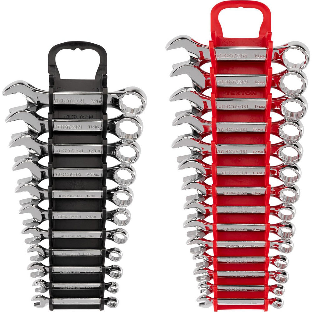 Combination Wrench Set: 25 Pc, Inch & Metric