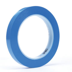 Masking Tape: 1" Wide, 36 yd Long, 5.2 mil Thick, Blue