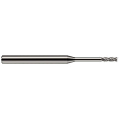 Square End Mill: 5/32" Dia, 4 Flute, Solid Carbide