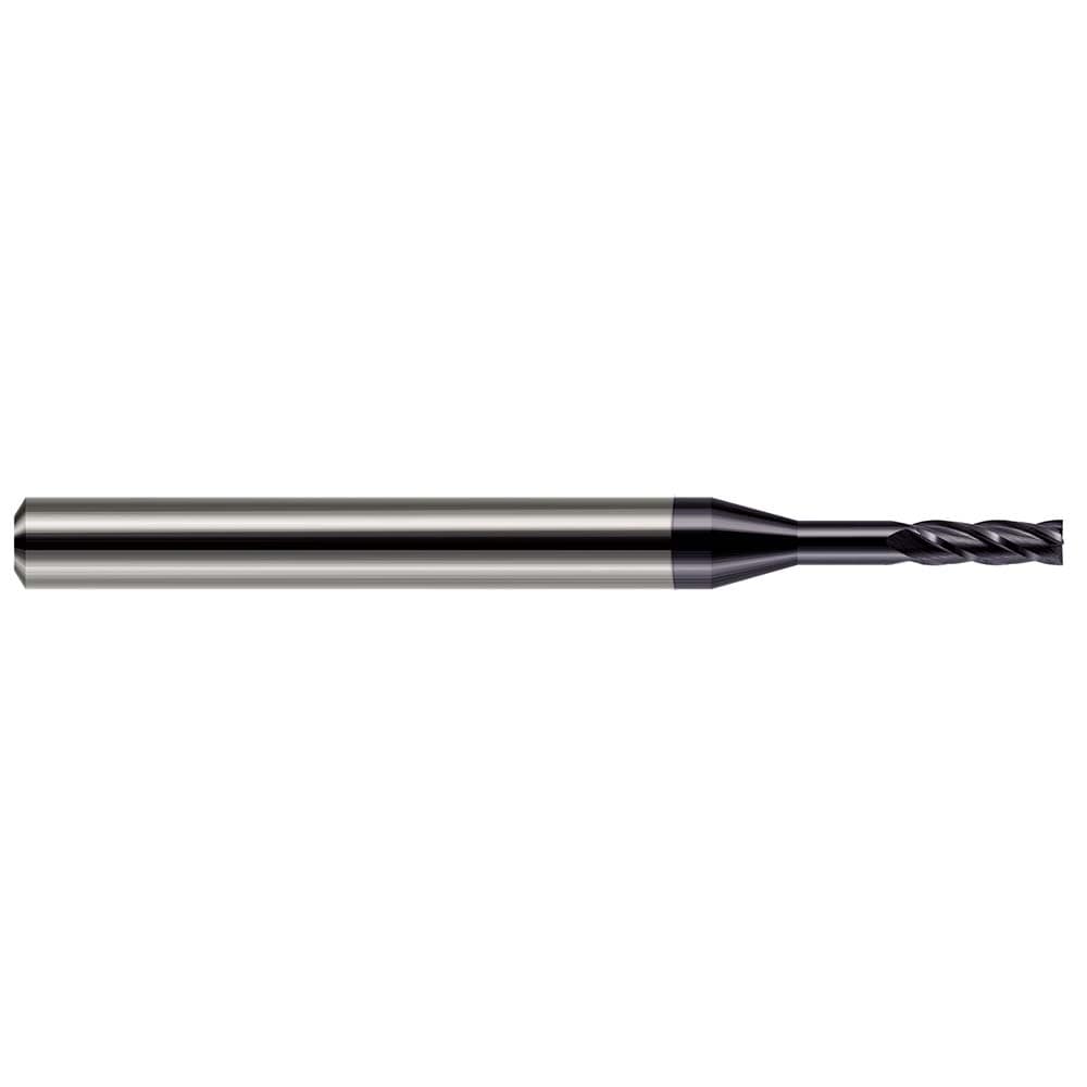 Square End Mill: 5/64" Dia, 15/64" LOC, 4 Flute, Solid Carbide