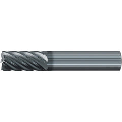 Roughing & Finishing End Mills; Mill Diameter (Fractional Inch): 1/2; Flute Type: Spiral; Number Of Flutes: 7; End Mill Material: Solid Carbide; Length of Cut (Inch): 1-1/4; Coating/Finish: AlCr