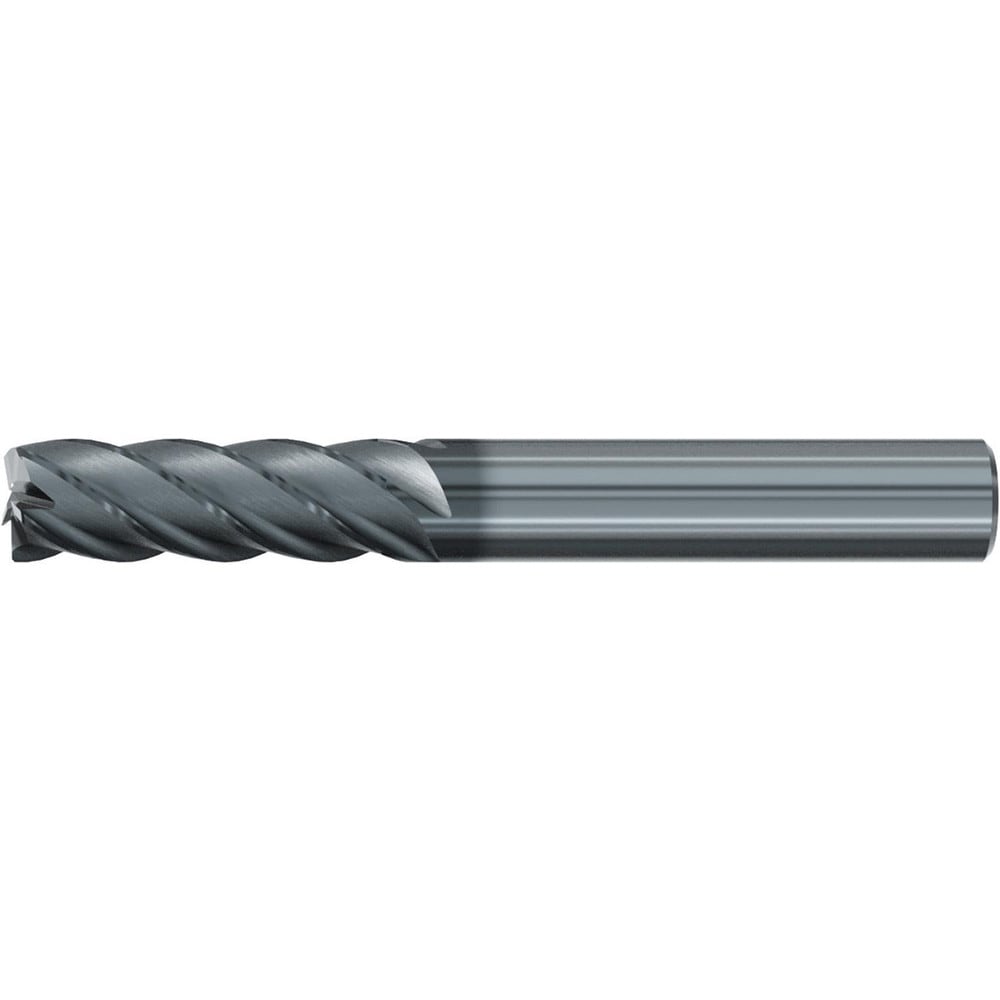 Roughing & Finishing End Mills; Mill Diameter (Fractional Inch): 5/16; Flute Type: Spiral; Number Of Flutes: 5; End Mill Material: Solid Carbide; Length of Cut (Inch): 1-1/8; Coating/Finish: AlCr