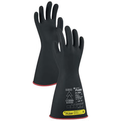 Rubber Linesman Gloves: Pulse Pulse, Size X-Large, 14" Long