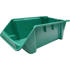 Bins; Bin Style: Hopper Front; Shape: Rectangle; Overall Width (Inch): 12; Overall Length (Inch): 24; Overall Height (Inch): 8; Load Capacity (Lb.