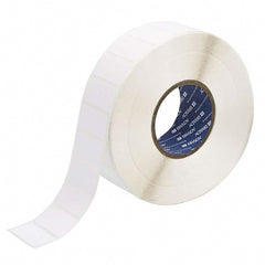 Label Maker Label: White, Nylon, 3,000 per Roll