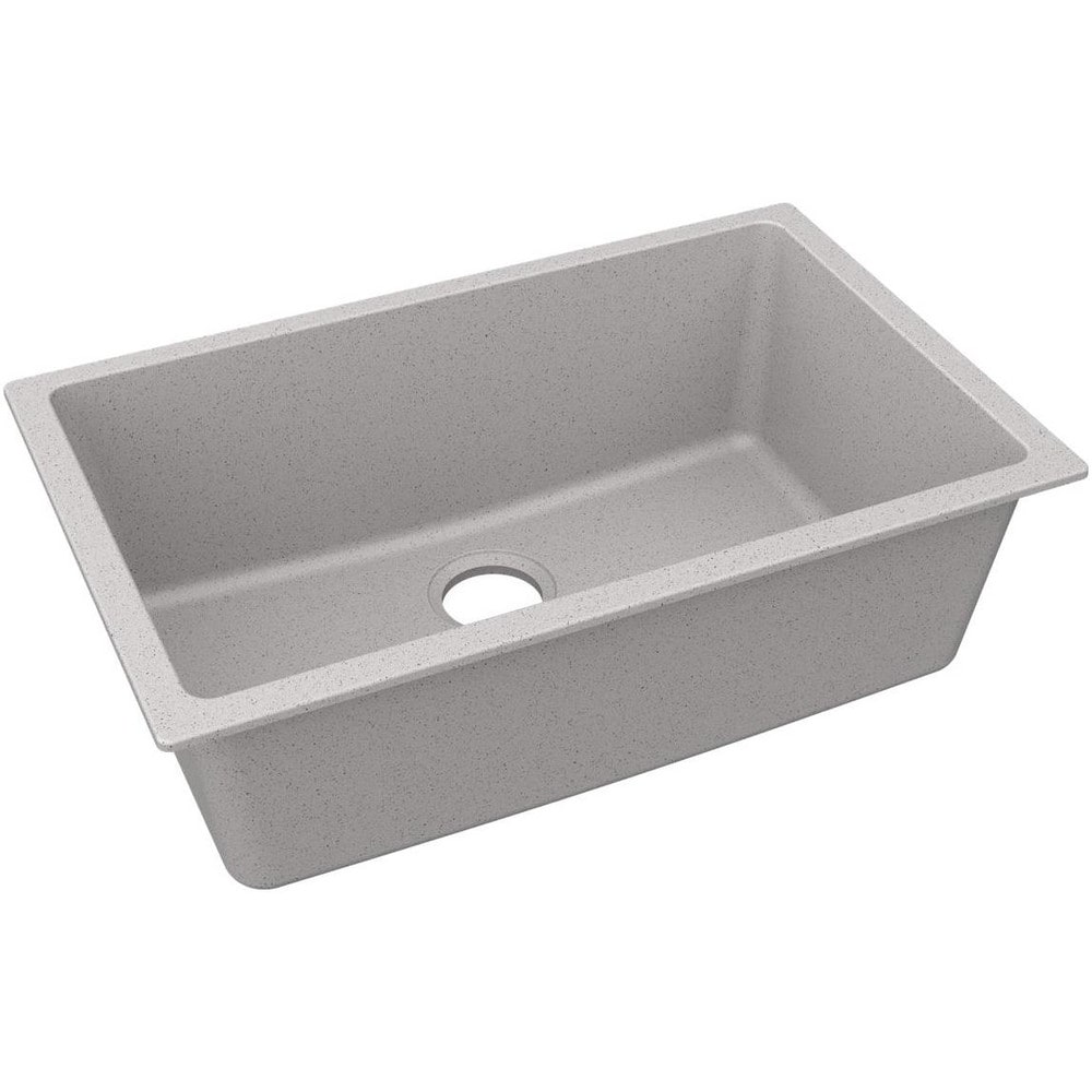 Sinks; Type: Undermount; Mounting Location: Countertop; Number Of Bowls: 1; Material: Quartz; Faucet Included: No; Faucet Type: No Faucet; Depth (Inch): 9-1/2; Valve Design: No Valve