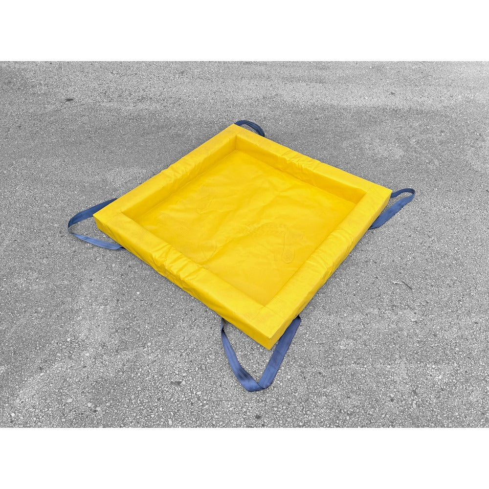 Collapsible Berms & Pools; Type: Containment Berm; Material: 31 mil EVA; Width (Feet): 4.00; Height (Feet): 0.300; Pool Color: Yellow