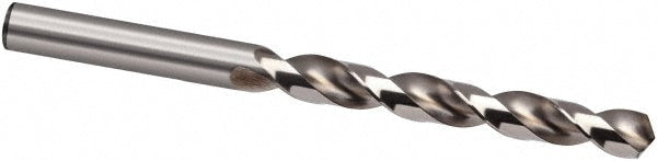 Jobber Drill: 7.70 mm Dia, 130 deg Point, High Speed Steel