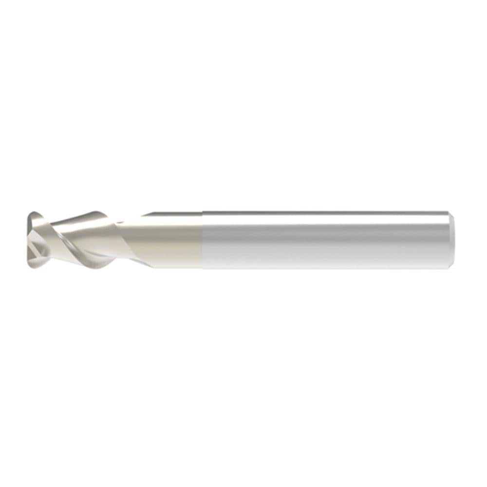 Corner Radius End Mill: 5.00 mm Dia, 8.00 mm LOC, 1.00 mm Radius, 2 Flute, Solid Carbide