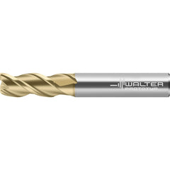 Square End Mill: 20.00 mm Dia, 52.0000 mm LOC, 3 Flute, Solid Carbide