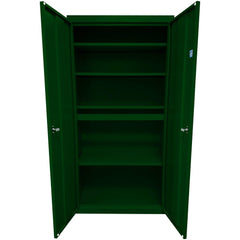 Steel Steel Storage Cabinet Cabinet: 24" Wide, 18" Deep, 72" High