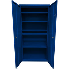 Steel Steel Storage Cabinet Cabinet: 36" Wide, 18" Deep, 72" High