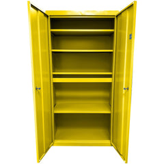 Steel Steel Storage Cabinet Cabinet: 36" Wide, 24" Deep, 72" High