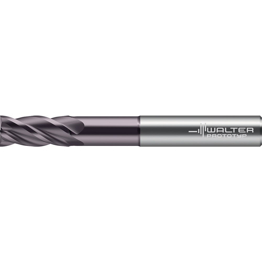 Square End Mill: 20.00 mm Dia, 73.0000 mm LOC, 4 Flute, Solid Carbide